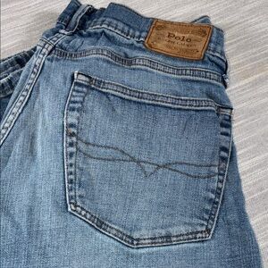 Polo Ralph Lauren VTG The Hampton Relaxed Straight Jeans Men’s 33x30 Light Wash